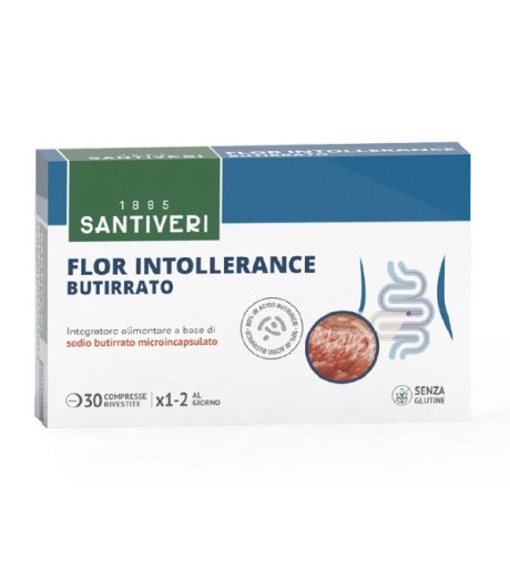 FLOR INTOLLERANCE BUTIRR 30CPR FLOR INTOLLERANCE BUTIRR 30CPR