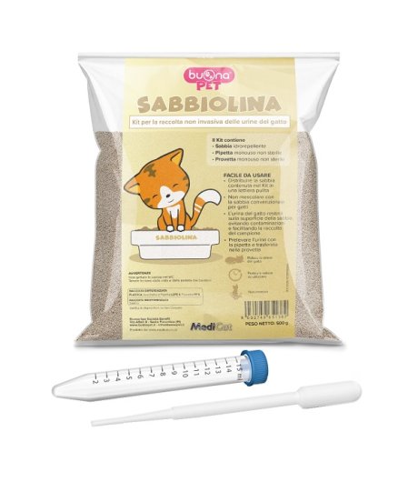 SABBIOLINA Kit Urine 500g SABBIOLINA Kit Urine 500g