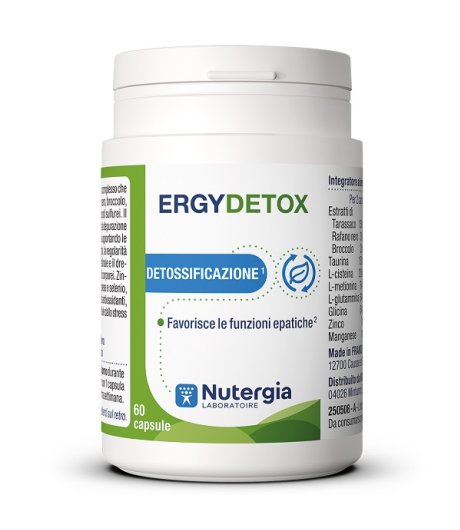 ERGYDETOX 60 Cps ERGYDETOX 60 Cps