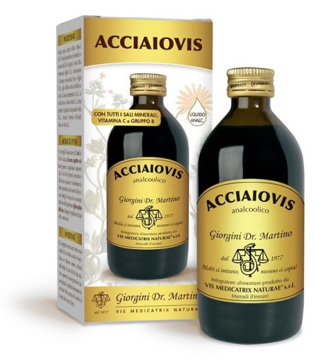 ACCIAIOVIS Liq.Analc.200ml ACCIAIOVIS Liq.Analc.200ml