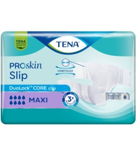 TENA Proskin Slip Maxi M 10pz TENA Proskin Slip Maxi M 10pz
