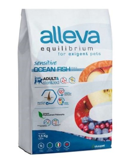 ALLEVA EQUILIBRIUM CAT SENSITIVE FISH ADULT KG 0.400 - P61031