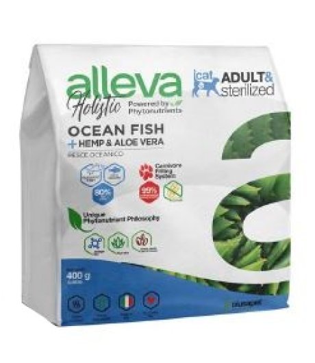 ALLEVA HOLISTIC CAT ADULT OCEAN FISH KG 0.400 - P0026