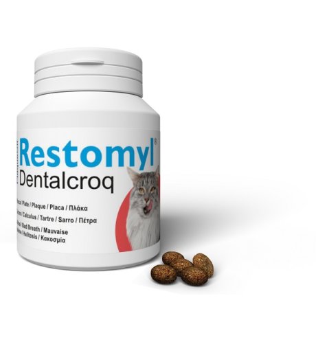 RESTOMYL DENTALCROQ GATTO 60GR - INNOVET