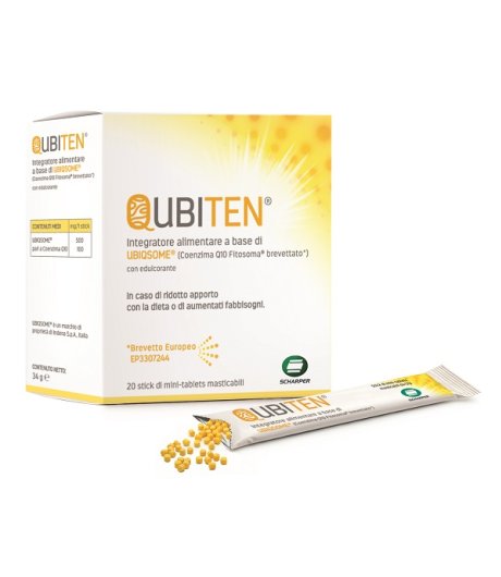 QUBITEN 20 Stick Mini Tablets
