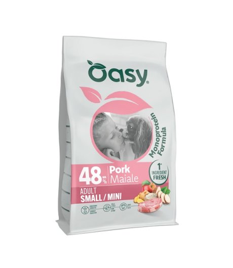 OASY CANE MONOPROTEIN SMALL/MINI ADULT MAIALE 800GR