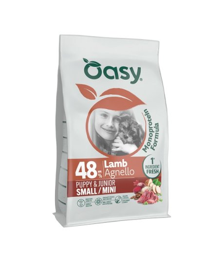 OASY CANE MONOPROTEIN SMALL/MINI PUPPY AGNELLO 800GR