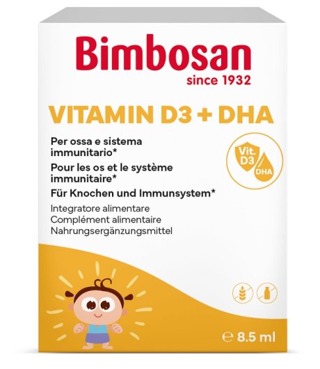 BIMBOSAN Vit.D3&DHA 8,5ml