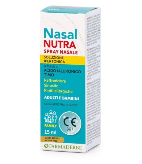 NASAL NUTRA SPRAY NASALE 15ML NF