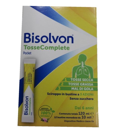 BISOLVON TOSSE COMPLETE POCKET