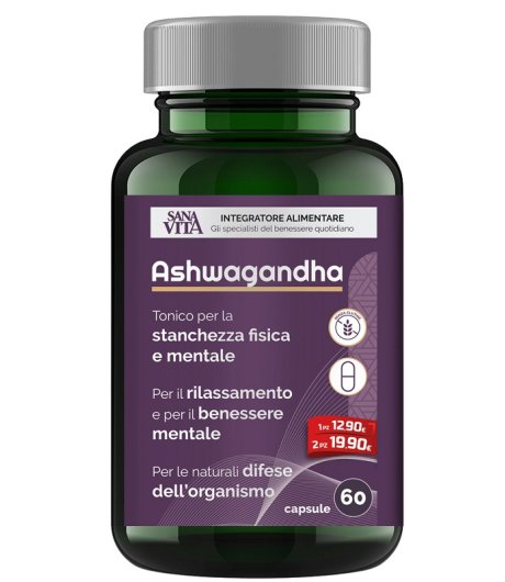 ASHWAGANDHA SANAVITA 60CPS