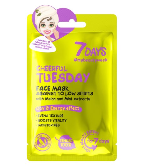 7DAYS FACE MASK CHEERFUL TUESDAY