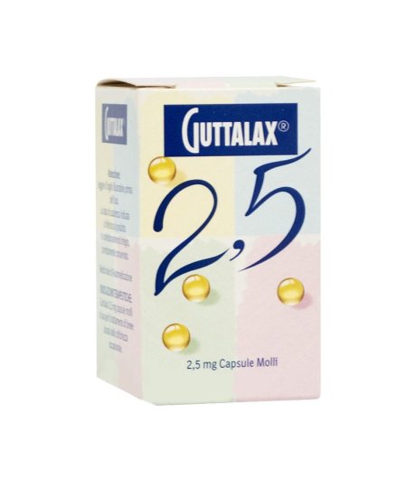 Guttalax*30cps Molli 2,5mg