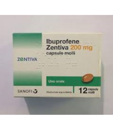 Ibuprofene Zen*12cps Mol 200mg