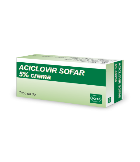 Aciclovir Sofar*crema 5% 3g