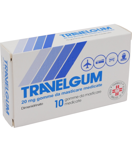 Travelgum*10gomme Mast 20mg