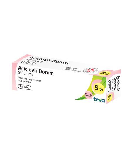 Aciclovir Dorom*crema 3g 5%