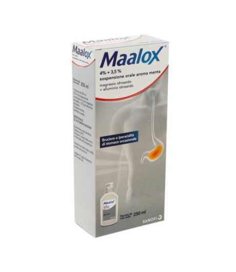 Maalox*os Sosp 250ml 4%+3,5%