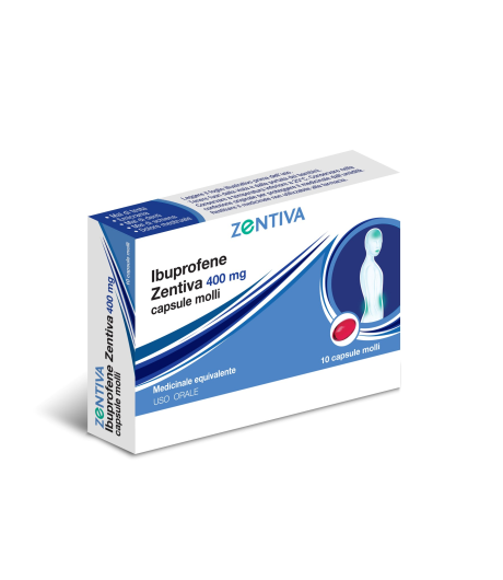 IBUPROFENE 400mg 10 Cps ZTV