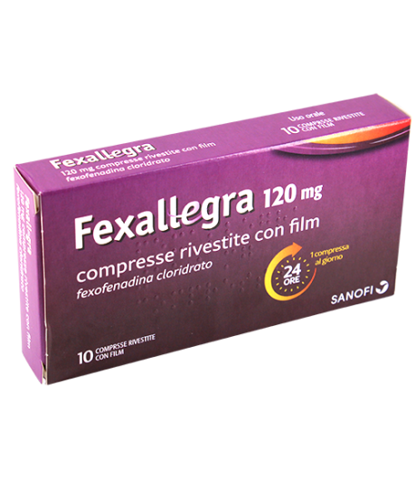 FEXALLEGRA*10CPR RIV 120MG