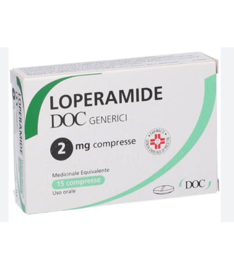 LOPERAMIDE DOC 15CPR 2MG