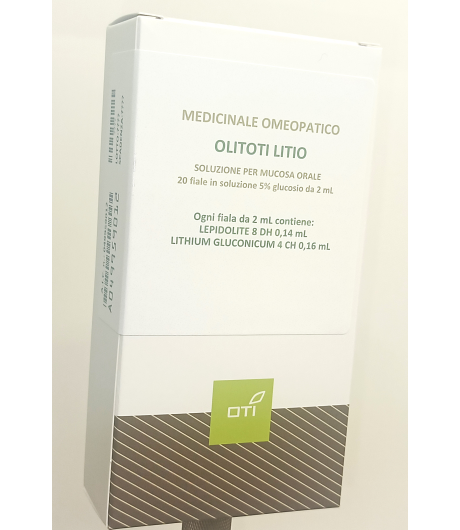 OLITOTI LITIO*OS 20F 5% 2ML