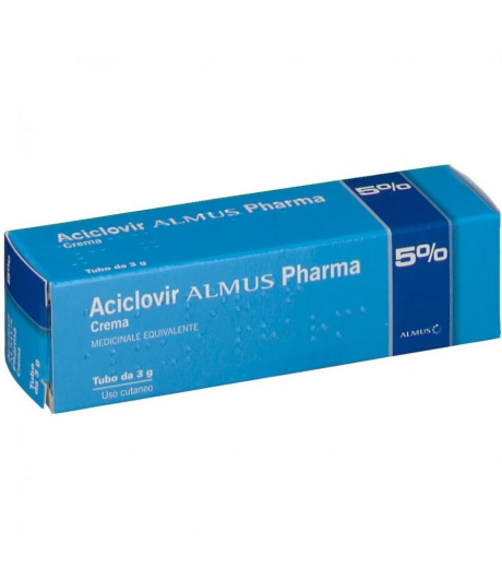 Aciclovir Alm*crema 3g 5%