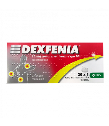 DEXFENIA 20CPR RIV 25MG