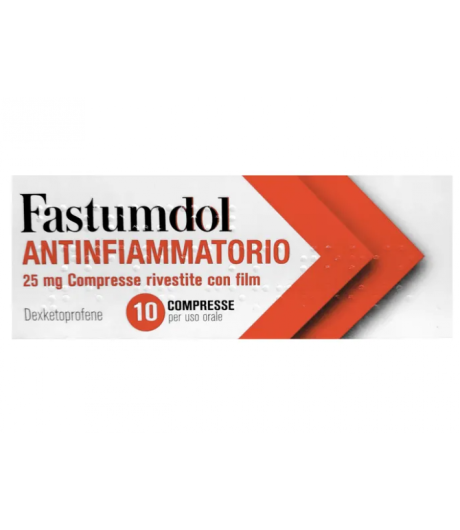 FASTUMDOL ANTINF 10CPR 25MG