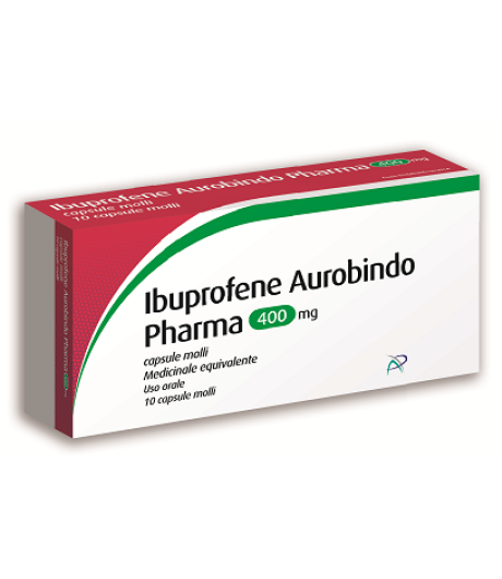 IBUPROFENE 400mg 10 Cps AURO