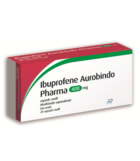 IBUPROFENE 400mg 20 Cps AURO