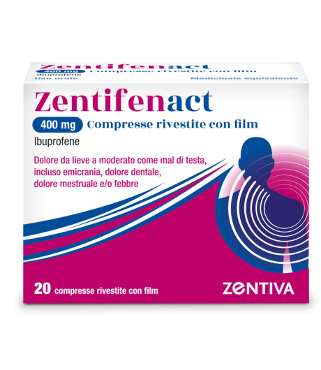 ZENTIFENACT*10CPR RIV 400MG