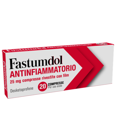 FASTUMDOL ANTINF 20CPR 25MG