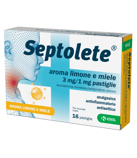 SEPTOLETE 16PAST 3+1MG LIM MIE