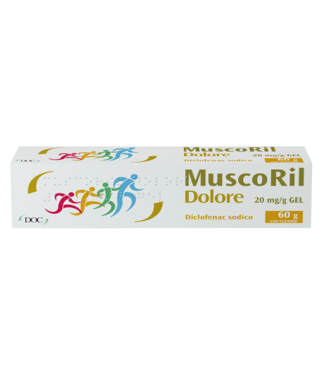 MUSCORIL DOLORE Gel  60g/20mg