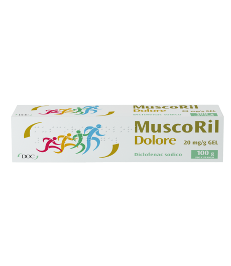 MUSCORIL DOLORE Gel 100g/20mg