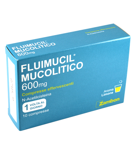 FLUIMUCIL MUCOL*10CPR EFF600MG