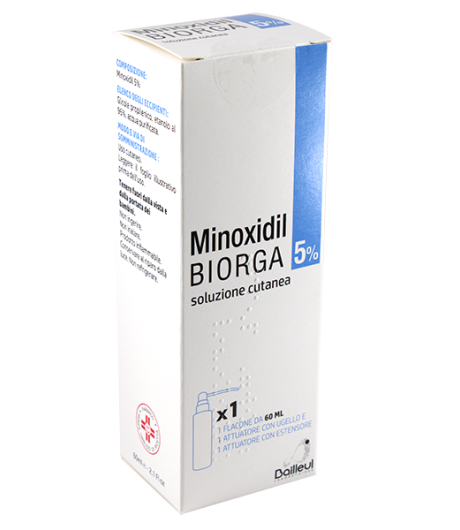 MINOXIDIL BIORGA*SOL CUT 1FL5%