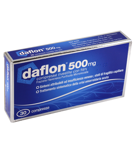 DAFLON*30CPR RIV 500MG