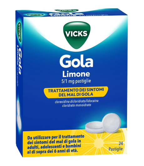 VICKS Gola 24 Past.Limone