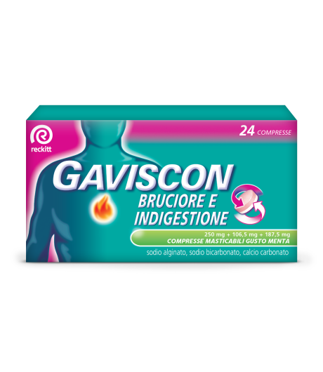 GAVISCON BRUCIORE IND*24CPR ME