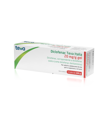 DICLOFENAC TE*GEL 100G 20MG/G