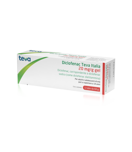 DICLOFENAC TE*GEL 60G 20MG/G