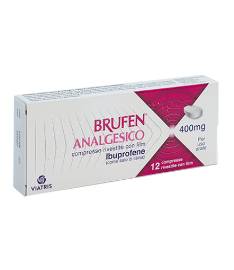 BRUFEN ANALGESICO*12CPR 400MG