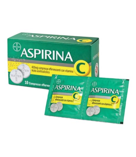 Aspirina C*10cpr Eff 400+240mg