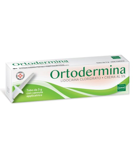 ORTODERMINA*CREMA 3G 5%