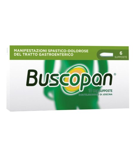 BUSCOPAN*6 SUP. 10 MG