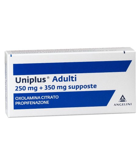 UNIPLUS*AD 10SUPP 250MG+350MG