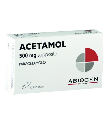 ACETAMOL*10SUPP 500MG