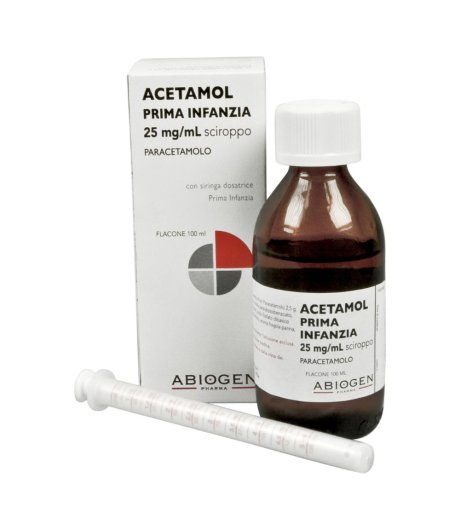 ACETAMOL*SCIR. 100 ML 2,5%